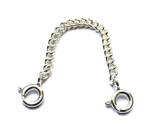 925 sterling 3mm - 2.3mm, silver