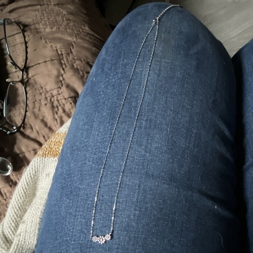 Silver metal cable - silver,