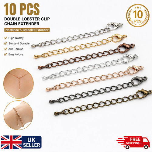 10pcs double lobster clip - lobster, on
